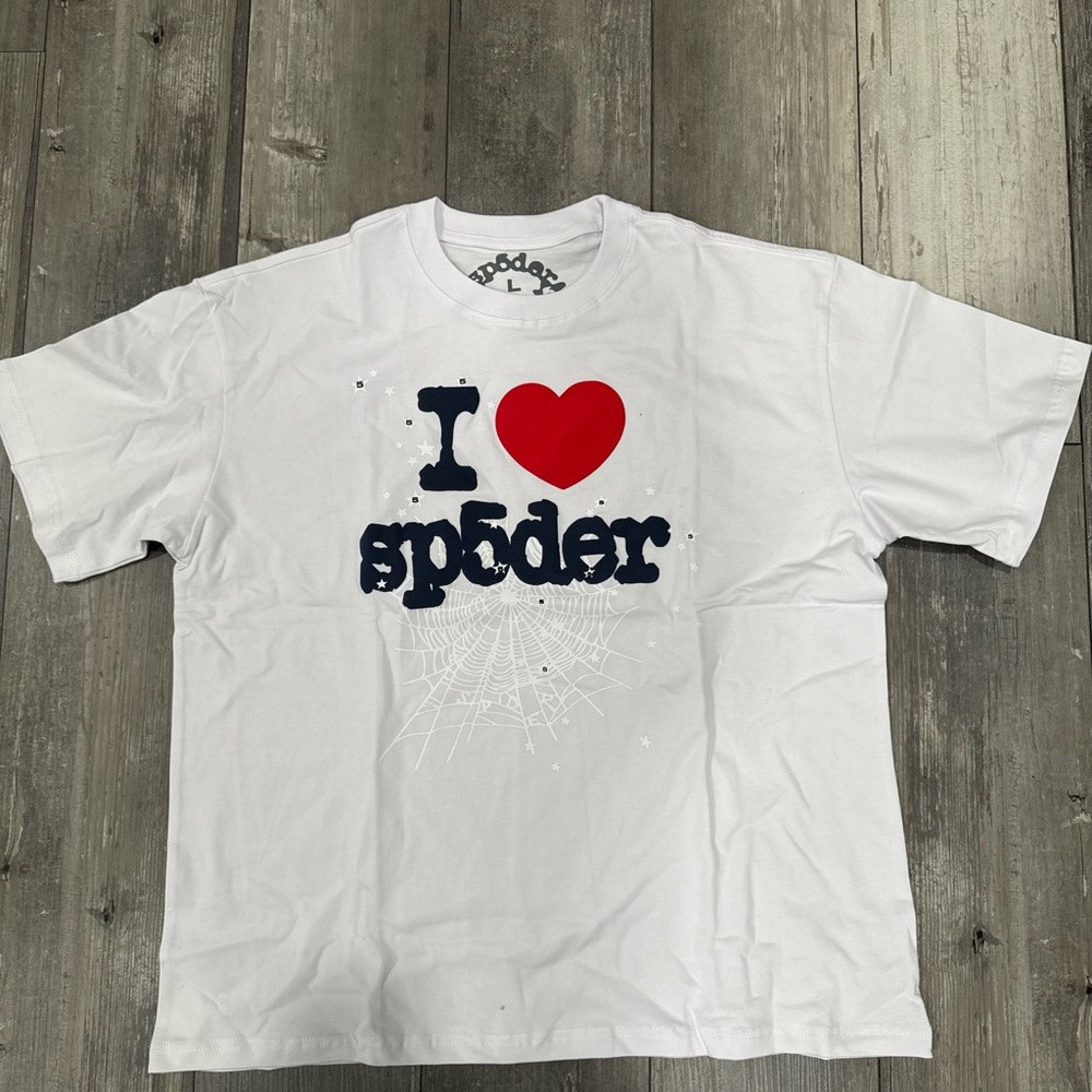 *Sold* Sp5der Souvenir Tee White Large